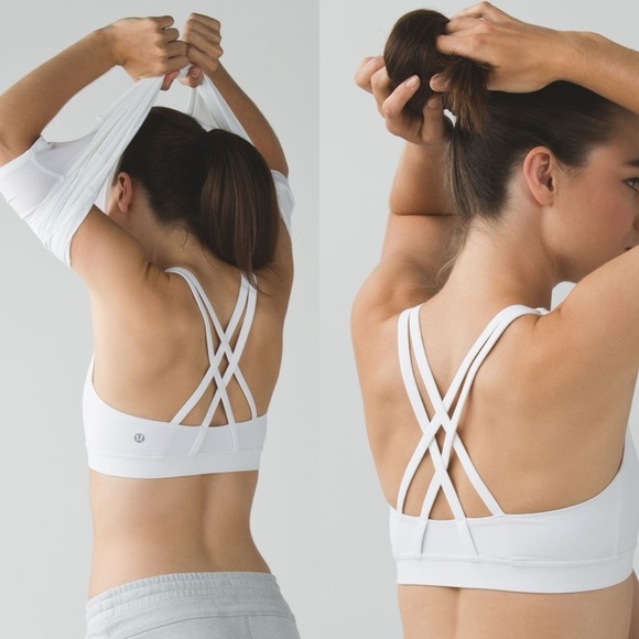 lululemon athletica Other - Lululemon Energy Bra White
